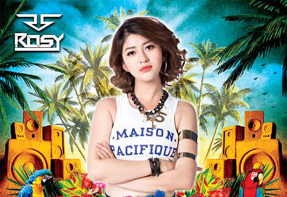 DJ Rosy với lịch chạy show Xuyên Việt trong năm 2018