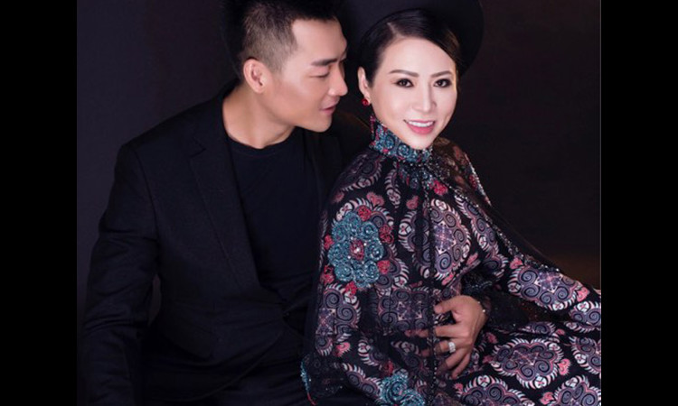 CEO quyền lực Kristine Thảo Lâm sắc lạnh với áo dài bên siêu mẫu Phạm Thành