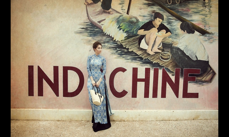 Ngọc Trinh chọn các thiết kế áo dài của Bảo Bảo trong bộ ảnh thời trang mới