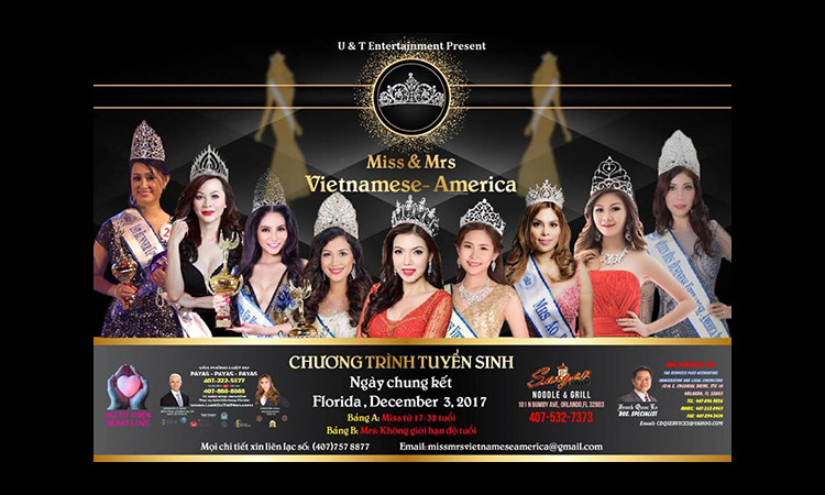 Miss&Mrs Vietnamese - America nhan sắc Việt tỏa sáng vì cộng đồng