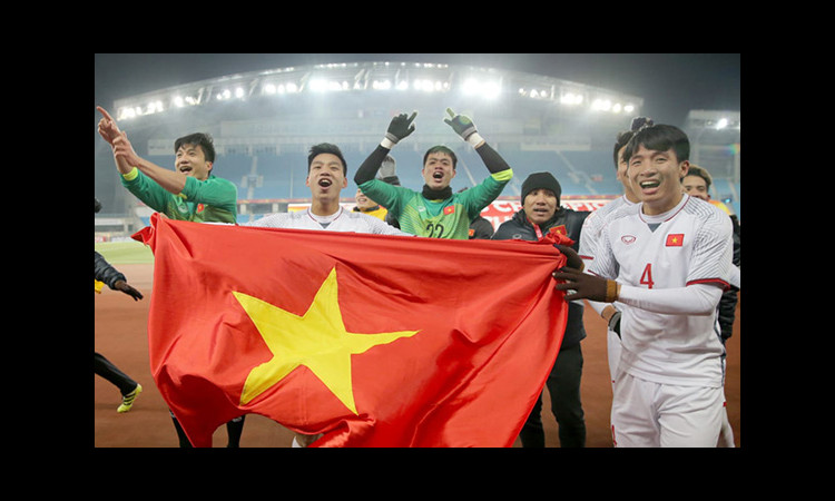 Cùng PNJ lập bộ huy chương "Niềm Tin Vàng" dành tặng U23 Việt Nam