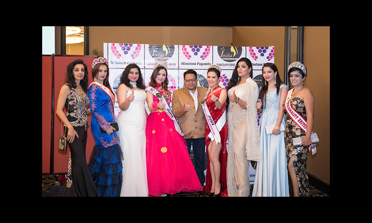 Hoa hậu Đinh Hiền Anh nổi bật giữa cuộc thi Hoa hậu Quốc tế Ấn Độ