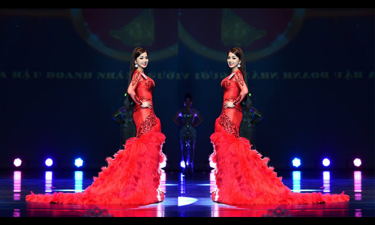 Ngắm nhan sắc ngọt ngào của Hoa hậu Đông Nam Á Trần Hồng Tươi