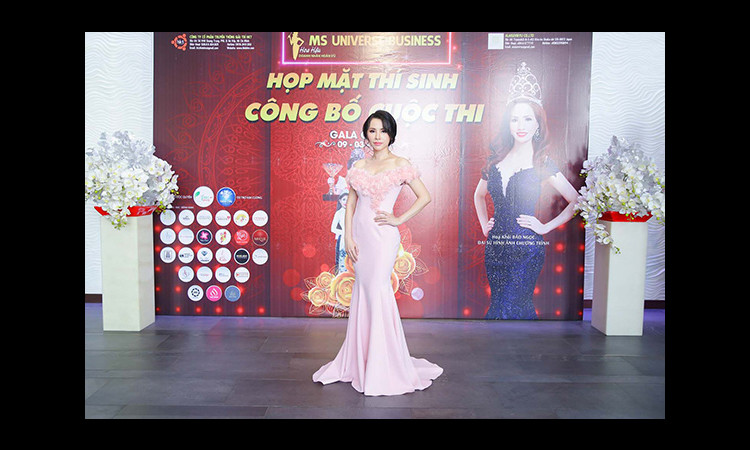 Người đẹp Châu Ngọc Bích tự tin tham cuộc thi Hoa hậu Doanh Nhân Hoàn Vũ 2018
