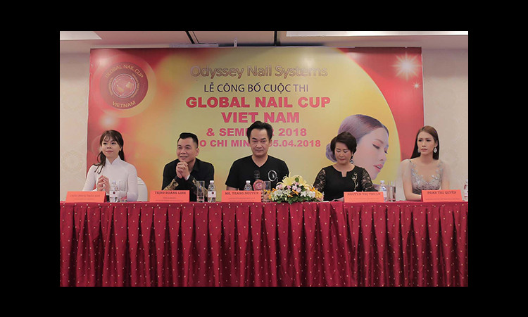 Lần đầu tiên tổ chức cuộc thi về Nail tại Việt Nam