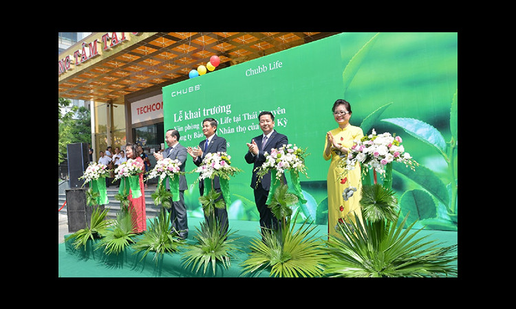 Chubb Life Việt Nam mở thêm 2 chi nhánh giao dịch tại Thái Bình và Thái Nguyên