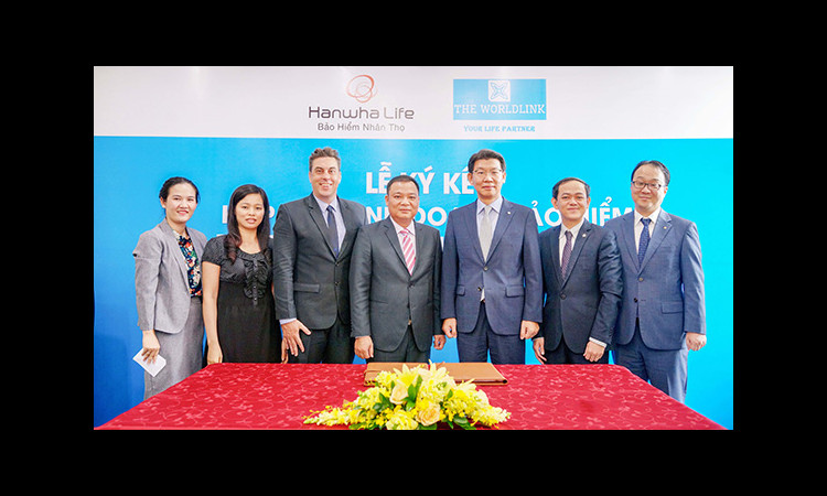 Hanwha Life Việt Nam và Worldlink Việt Nam ‘bắt tay’ phân phối bảo hiểm
