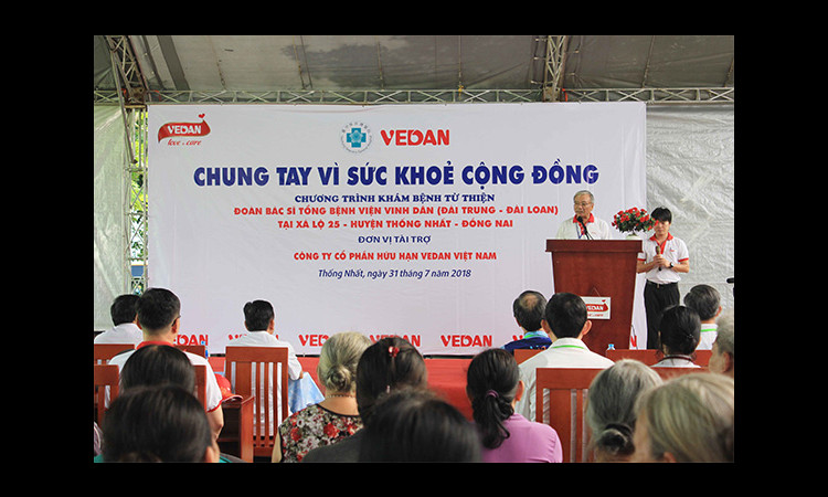 Vedan Việt Nam và chương trình chăm sóc sức khỏe cộng đồng đầy ý nghĩa