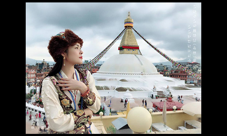 Dương Cẩm Lynh đi tìm cảm giác an yên tại Tây Tạng
