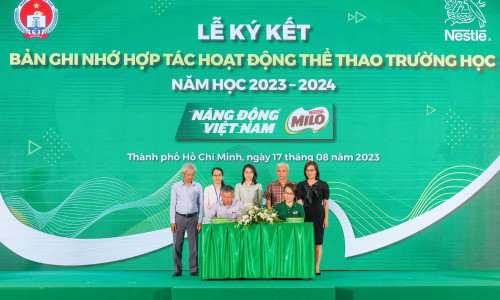 Nestlé Việt Nam và Sở Giáo dục và Đào tạo TP.HCM ký thỏa thuận hợp tác cho năm học 2023 – 2024